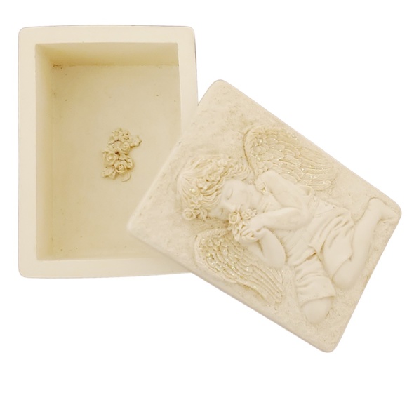 Vintage The Celestial Angel Memory Box